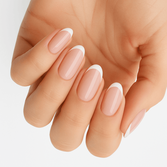 Holy Grail Nail Non-UV Nail Wraps French Manicure (Part Transparent) - Holy Classics (Non-UV Nail Wraps)
