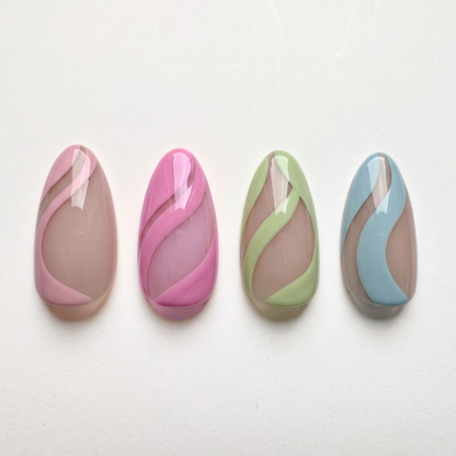 Same But Better - Soft Gel Press Ons (Short Almond)