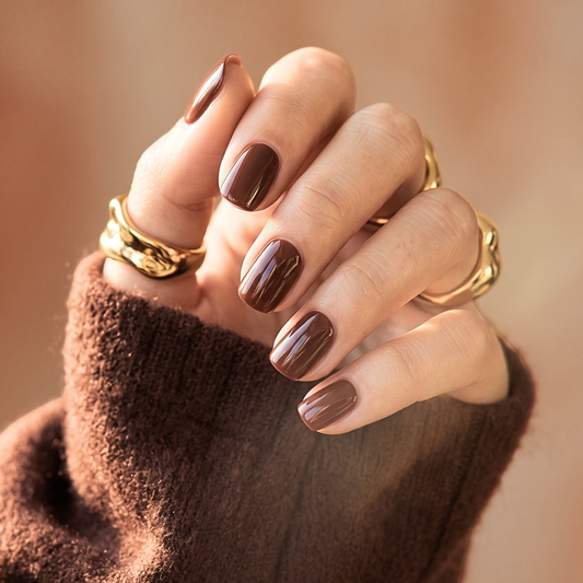 Lights Out - Soft Gel Press Ons (Extra Short Natural)