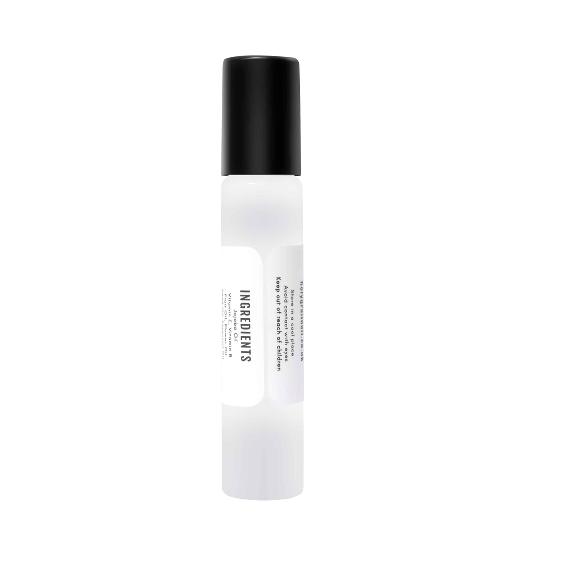 White coconut cuticle oil pen with black cap for nail care treatment