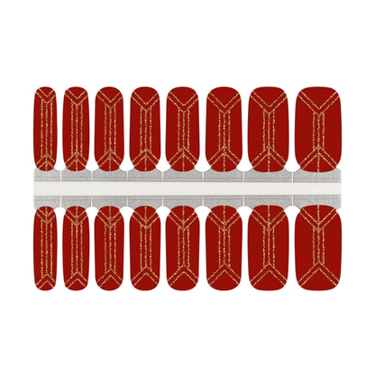 Holy Grail Nail Non-UV Nail Wraps Arrow to the Heart (Glitter) - Holy Classics (Non-UV Nail Wraps)
