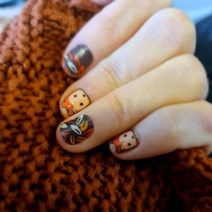 Holy Grail Nail Non-UV Nail Wraps Autumn Fox - Holy Classics (Non-UV Nail Wraps)