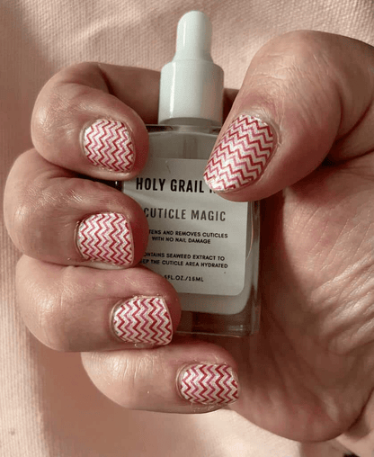 Holy Grail Nail Non-UV Nail Wraps Candy Stripe - Holy Classics (Non-UV Nail Wraps)
