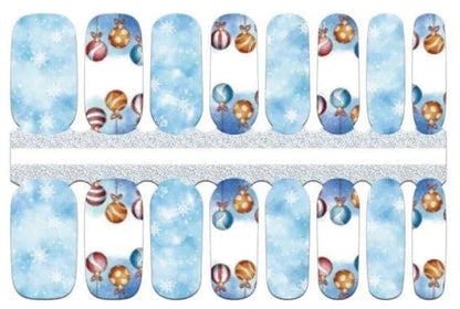 Holy Grail Nail Non-UV Nail Wraps Christmas Baubles - Holy Classics (Non-UV Nail Wraps)