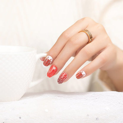 Holy Grail Nail Non-UV Nail Wraps Christmas Reindeer - Holy Classics (Non-UV Nail Wraps)