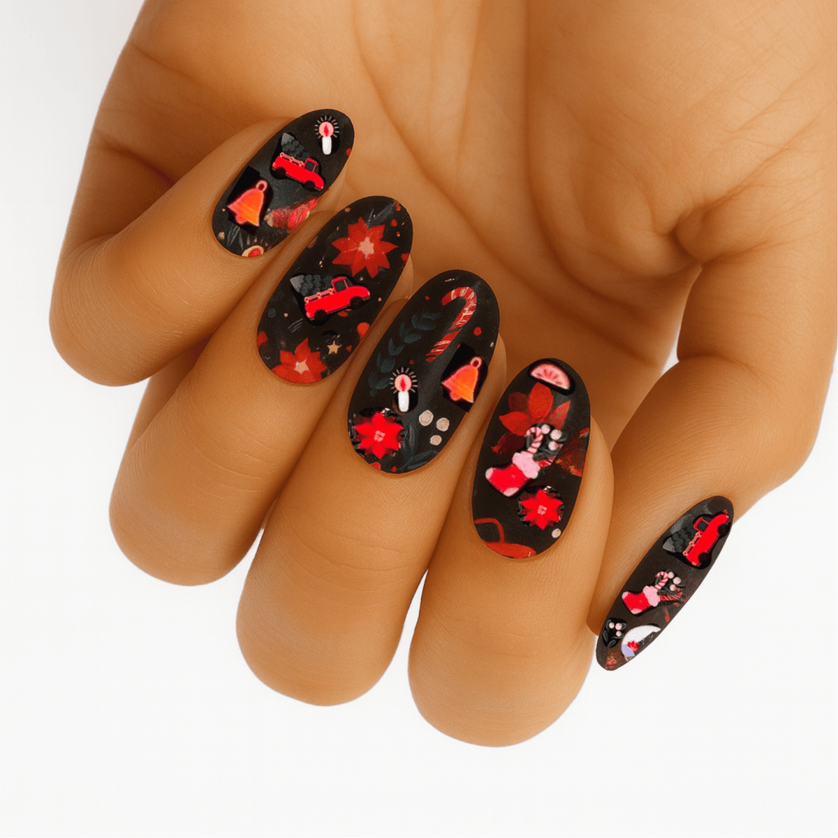 Holy Grail Nail Non-UV Nail Wraps Christmas Surprise - Holy Classics (Non-UV Nail Wraps)