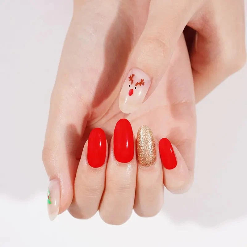 Holy Grail Nail Non-UV Nail Wraps Christmas Tree Sparkle - Holy Classics (Non-UV Nail Wraps)