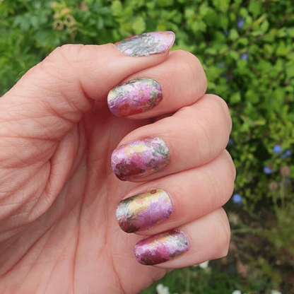 Holy Grail Nail Non-UV Nail Wraps Floral Impressionist - Holy Classics (Non-UV Nail Wraps)