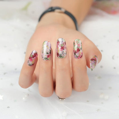 Holy Grail Nail Non-UV Nail Wraps Floral Impressionist - Holy Classics (Non-UV Nail Wraps)