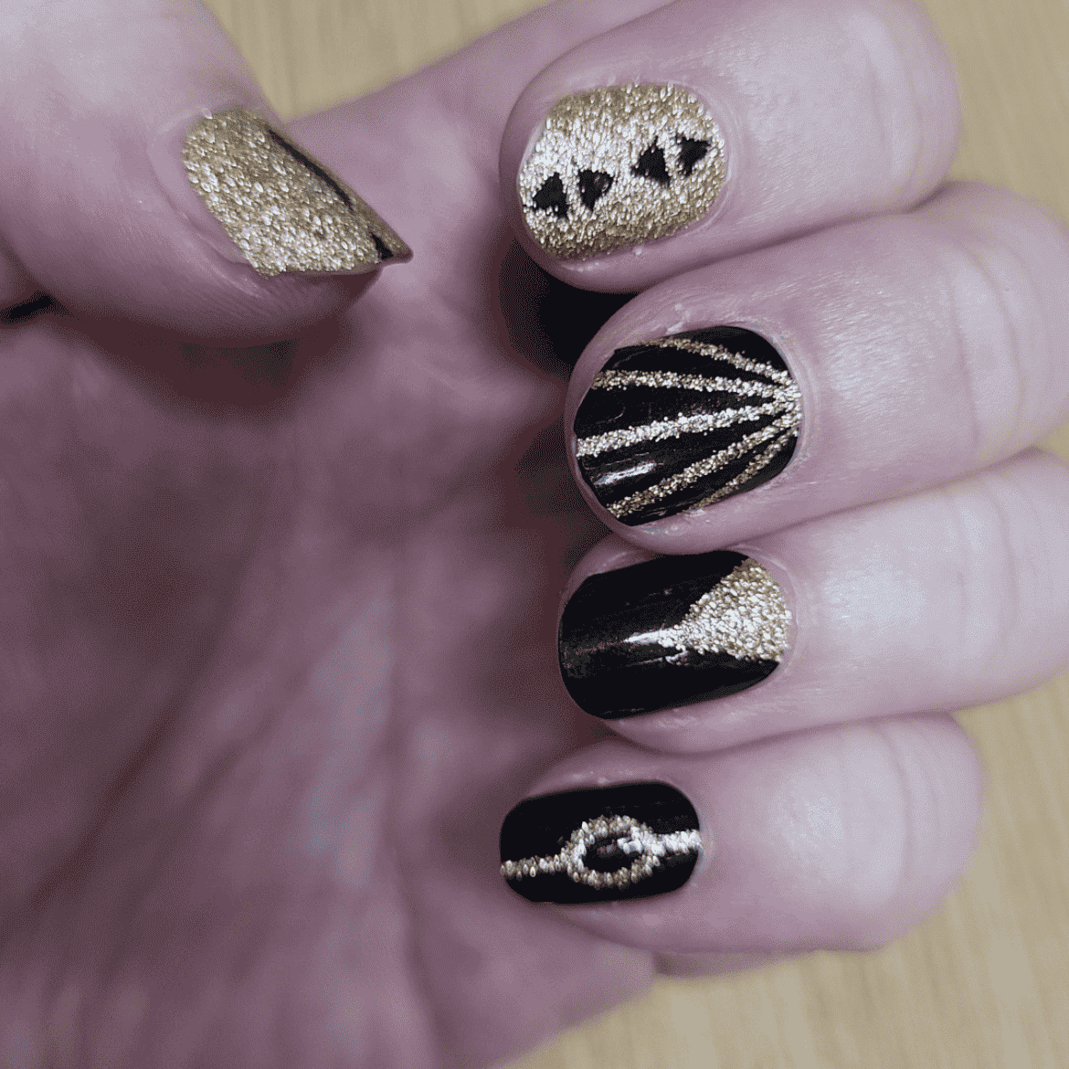 Holy Grail Nail Non-UV Nail Wraps Gatsby (Glitter) - Holy Classics (Non-UV Nail Wraps)