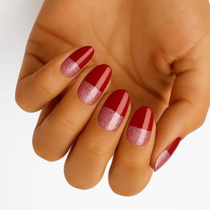 Holy Grail Nail Non-UV Nail Wraps Glitter tips - Holy Classics (Non-UV Nail Wraps)