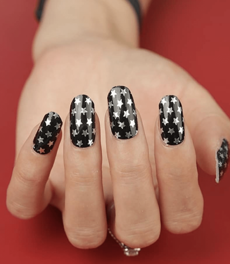 Holy Grail Nail Non-UV Nail Wraps Gold Star - Holy Classics (Non-UV Nail Wraps)