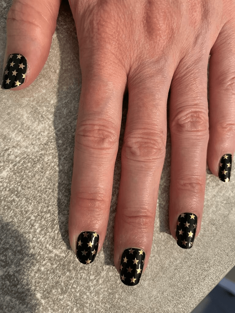 Holy Grail Nail Non-UV Nail Wraps Gold Star - Holy Classics (Non-UV Nail Wraps)