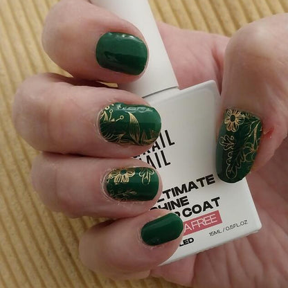 Holy Grail Nail Non-UV Nail Wraps Green Goddess - Holy Classics (Non-UV Nail Wraps)