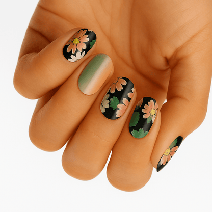 Holy Grail Nail Non-UV Nail Wraps Green Thumb - Holy Classics (Non-UV Nail Wraps)