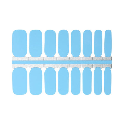 Holy Grail Nail Non-UV Nail Wraps Gulf Blue - Holy Classics (Non-UV Nail Wraps)