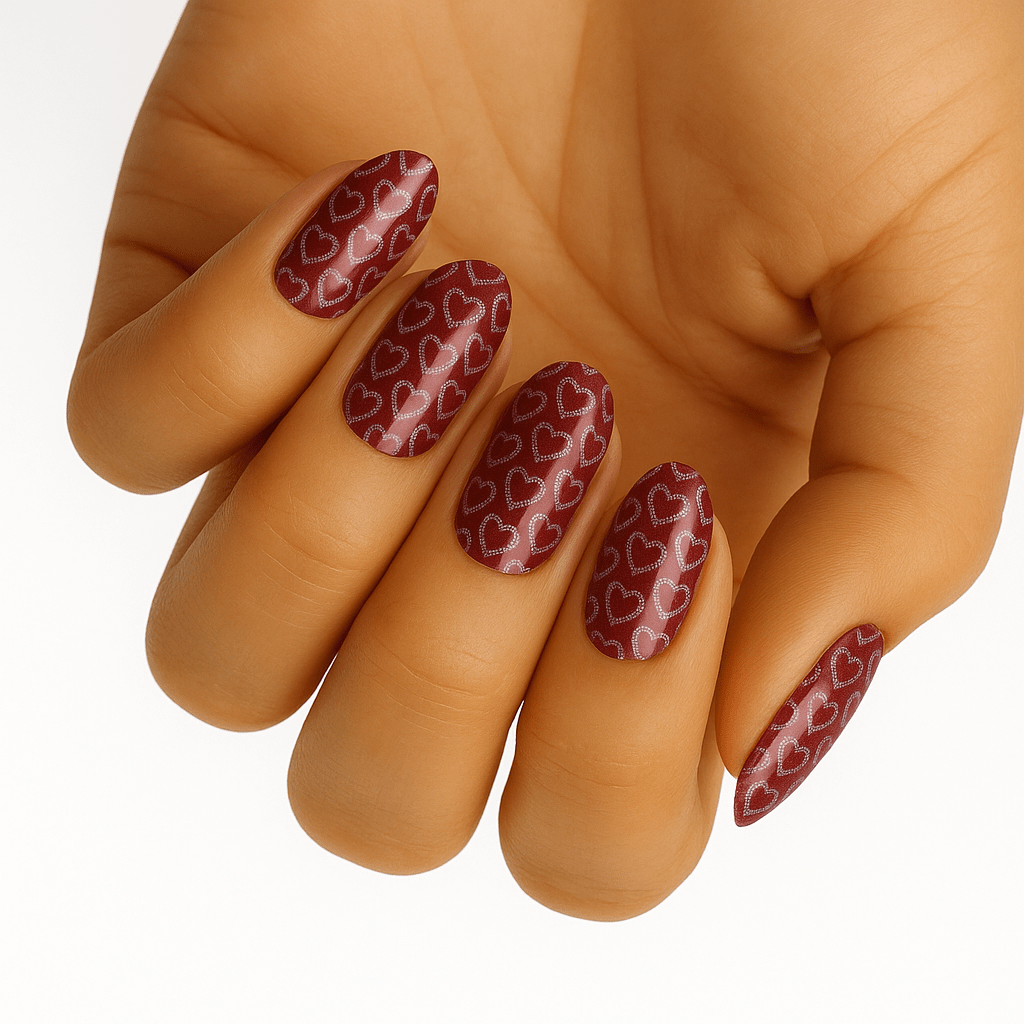Holy Grail Nail Non-UV Nail Wraps Heart of Hearts - Holy Classics (Non-UV Nail Wraps)