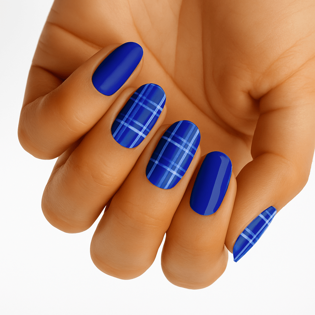 Holy Grail Nail Non-UV Nail Wraps Highland Blue - Holy Classics (Non-UV Nail Wraps)