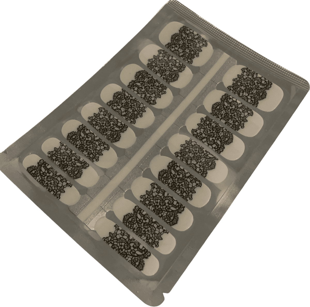 Holy Grail Nail Non-UV Nail Wraps Lacy Lacy (Part Transparent)- Holy Classics (Non-UV Nail Wraps)