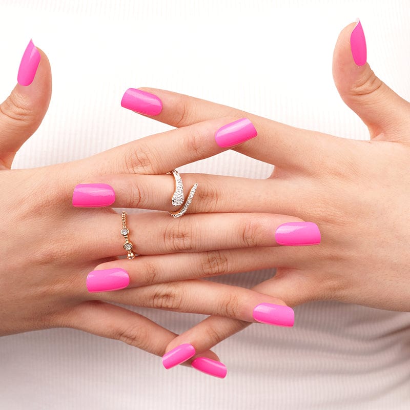 Holy Grail Nail Non-UV Nail Wraps Neon Pink - Holy Classics (Non-UV Nail Wraps)