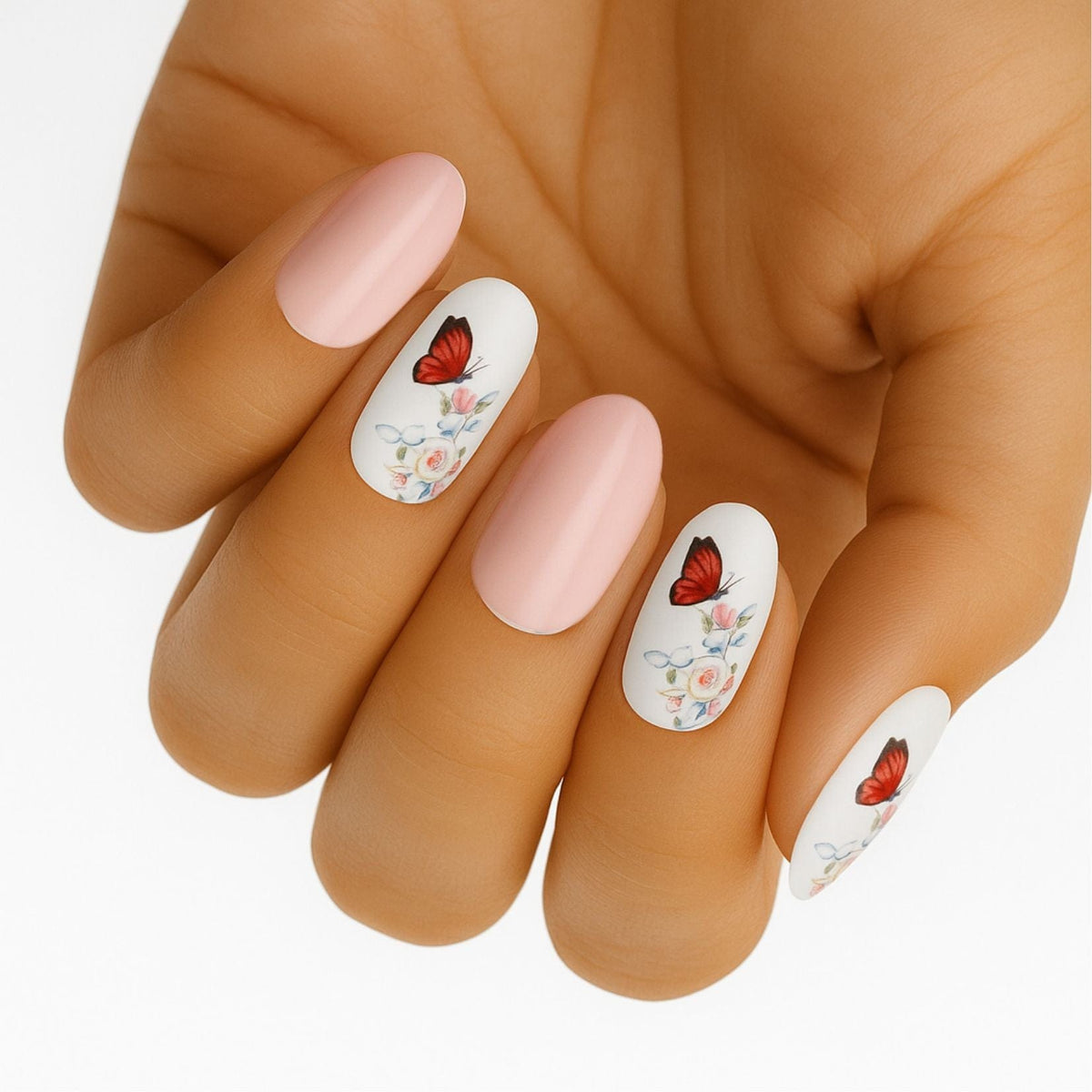 Holy Grail Nail Non-UV Nail Wraps Pastel Rose - Holy Classics (Non-UV Nail Wraps)