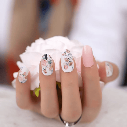 Holy Grail Nail Non-UV Nail Wraps Pastel Rose - Holy Classics (Non-UV Nail Wraps)