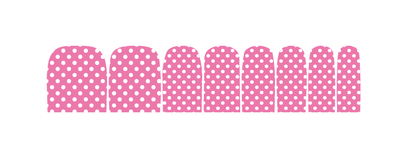 Holy Grail Nail Non-UV Nail Wraps Polka Dot Pink - Holy Classics (Non-UV Pedi Wraps)