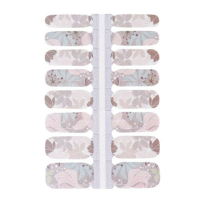 Holy Grail Nail Non-UV Nail Wraps Pretty Leaves (Shimmer) - Nail Wraps