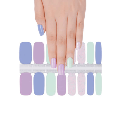 Holy Grail Nail Non-UV Nail Wraps Sweet Treat (Glitter) - Holy Classics (Non-UV Nail Wraps)