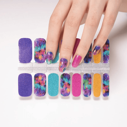 Holy Grail Nail Non-UV Nail Wraps Tropical Blush Glitter - Holy Classics (Non-UV Nail Wraps)
