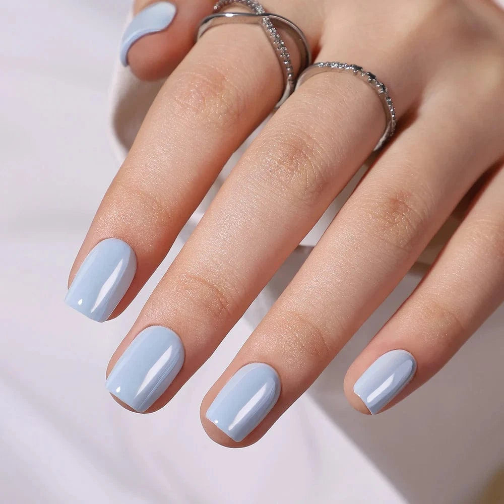 Holy Grail Nail press on Blue Sky (Glazed)