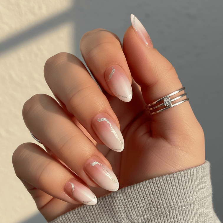 Holy Grail Nail press on Dial Up the Drama - Soft Gel Press Ons (Short Almond)