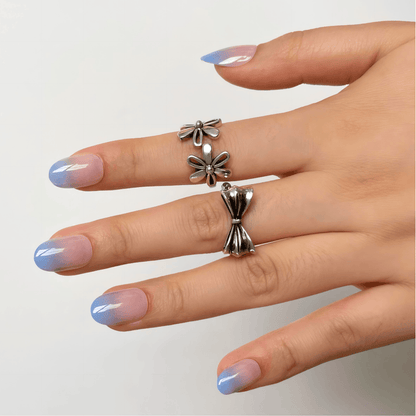 Holy Grail Nail press on Magic in Her Fingertips -  Soft Gel Press Ons (Short Oval)
