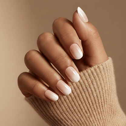 Holy Grail Nail press on Mellow - Soft Gel Press Ons (Extra Short Natural)