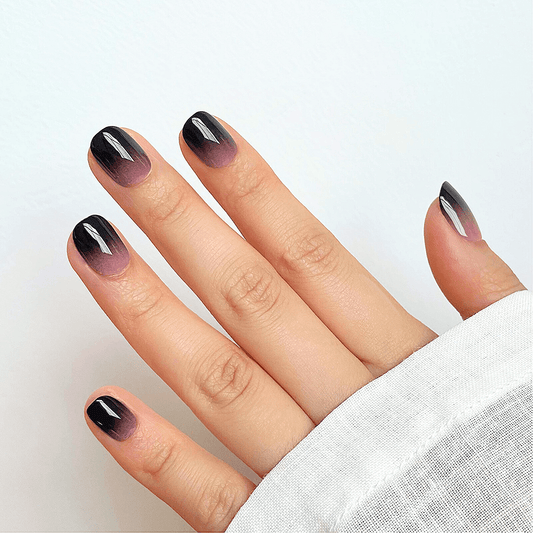 Holy Grail Nail press on No Mercy - Soft Gel Press Ons (Extra Short Natural)