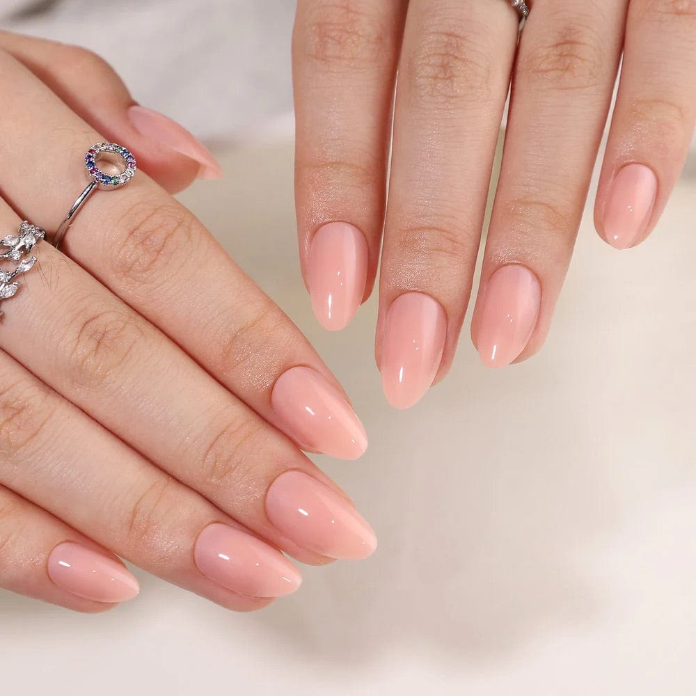 Holy Grail Nail press on Peach Bellini - Soft Gel Press Ons