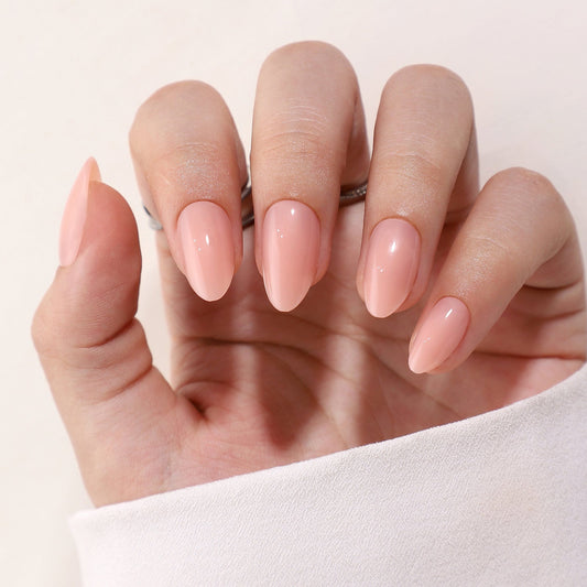 Holy Grail Nail press on Peach Bellini - Soft Gel Press Ons