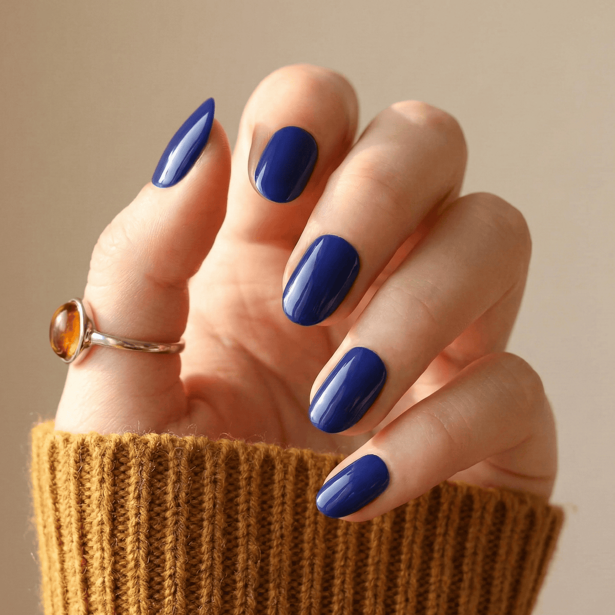 Holy Grail Nail press on Twilight - Soft Gel Press Ons (Short Oval)