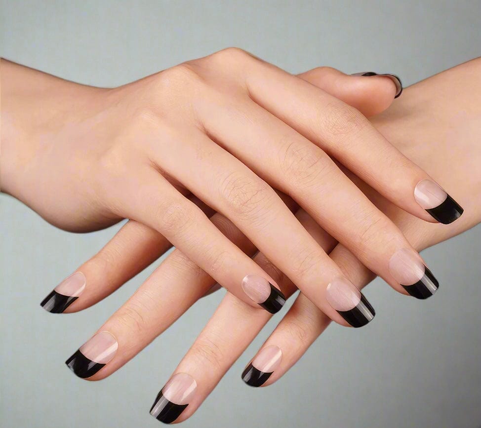 Holy Grail Nail Semi-Cured Gels Black French Mani - Gels