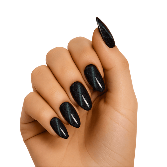 Holy Grail Nail Semi-Cured Gels Black Holo - Gels