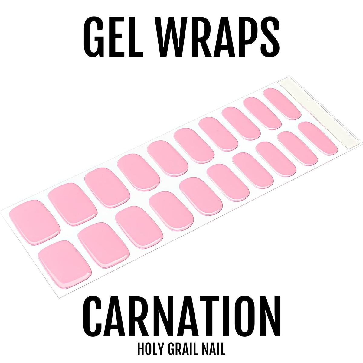 HOLY GRAIL NAIL Semi-Cured Gels Carnation - Gels, Ballerina Gels, Holy Gels, Pretty Pink Gel, Hello Nails
