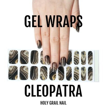 Holy Grail Nail Semi-Cured Gels Cleopatra - Gels, Marble Sparkle Gels, Holy Gels