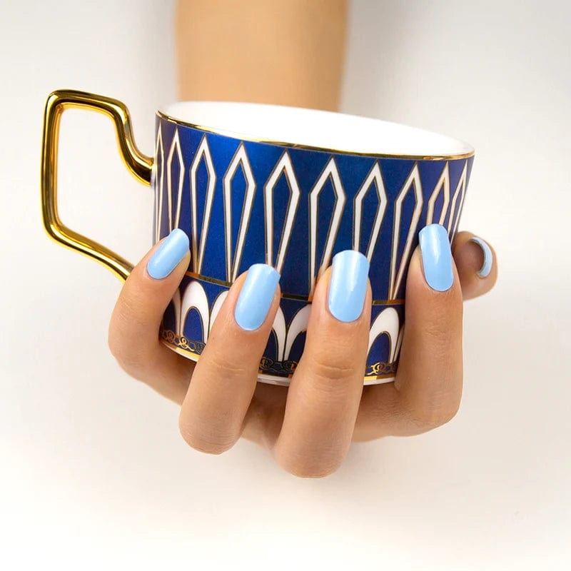 Holy Grail Nail Semi-Cured Gels Ice Blue - Gels, Sea Shell Gel, Hello Nails