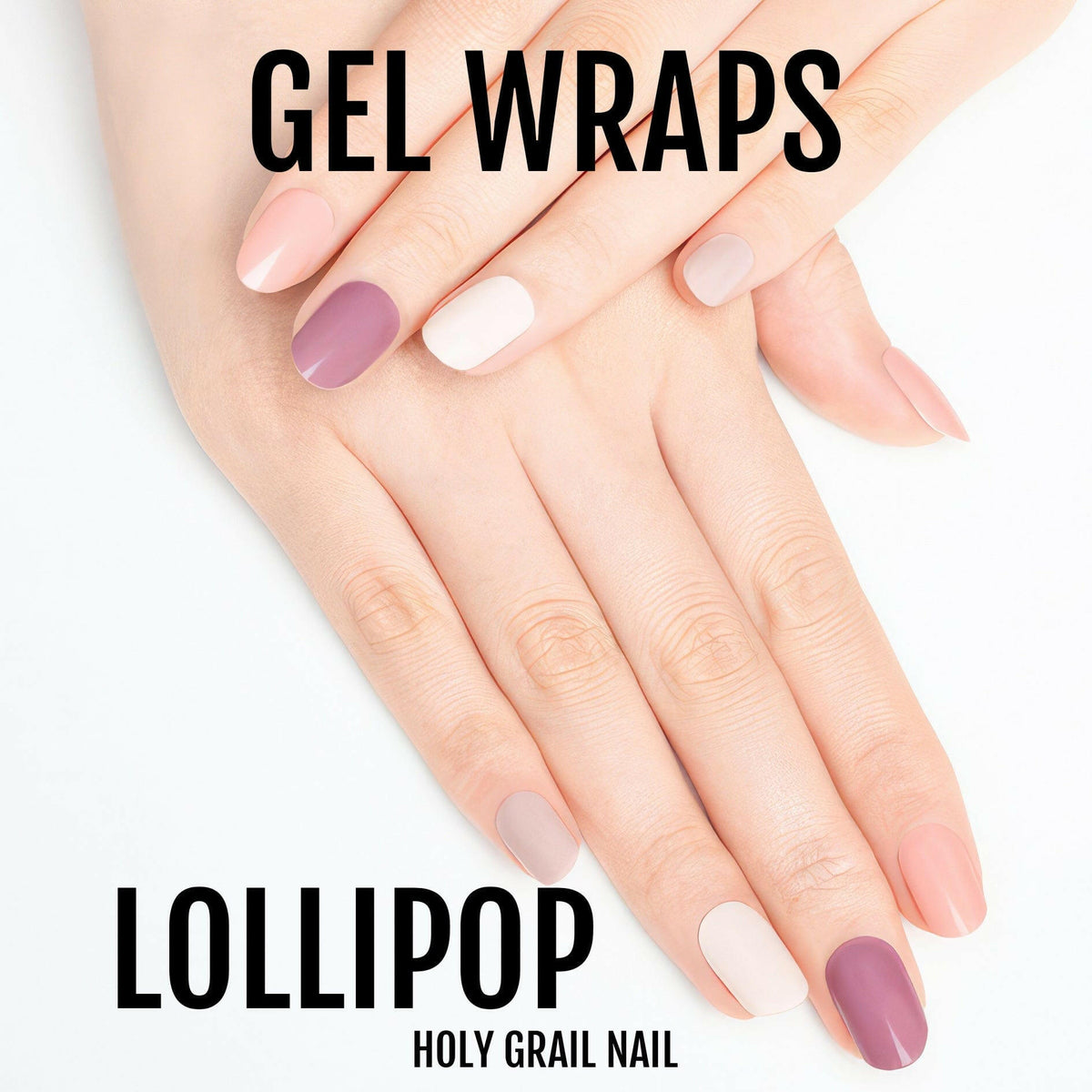 Holy Grail Nail Semi-Cured Gels Lollipop - Gels, Pink Whispers Gels, Holy Gels