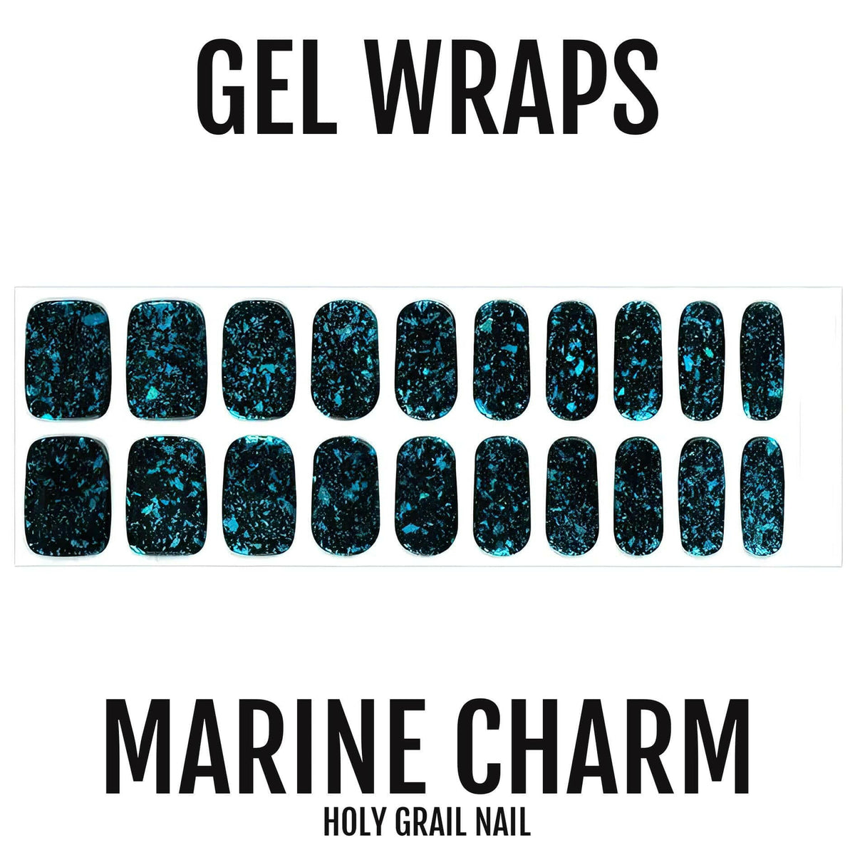 Holy Grail Nail Semi-Cured Gels Marine Charm - Gels, Blue Nightfall Gels, Holy Gels