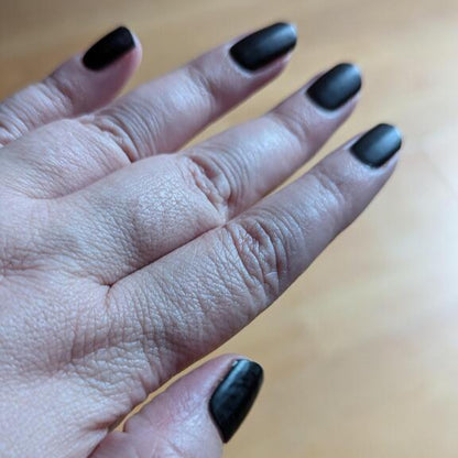 Holy Grail Nail Semi-Cured Gels Matte Black - Gels, Matte Black Gels, Holy Gels
