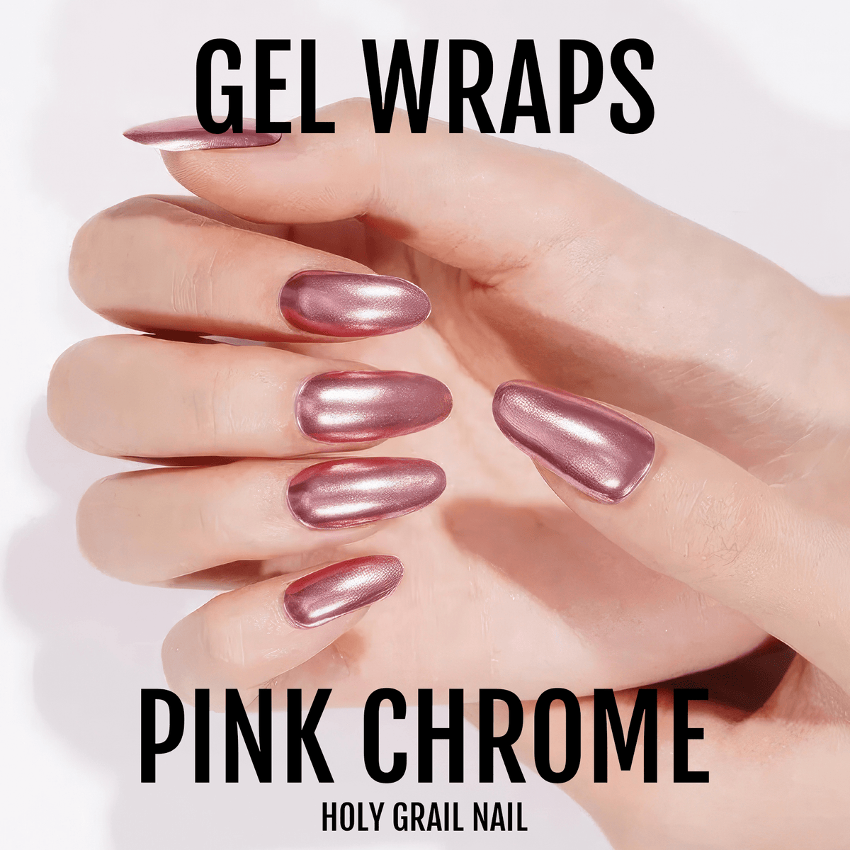 Holy Grail Nail Semi-Cured Gels Pink Chrome - Gels