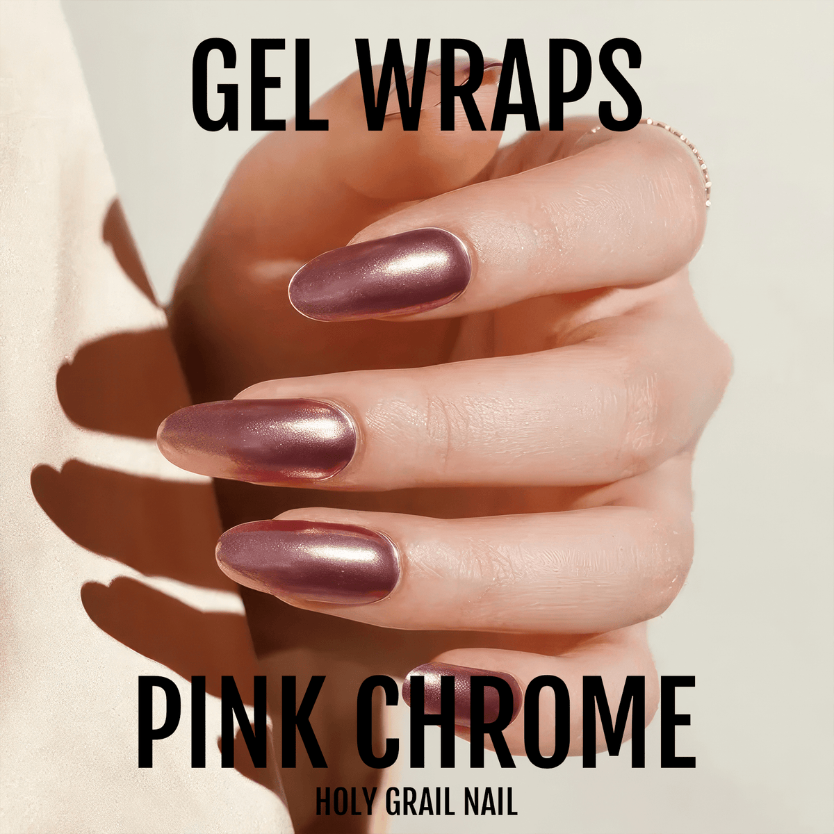 Holy Grail Nail Semi-Cured Gels Pink Chrome - Gels