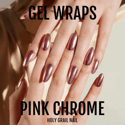 Holy Grail Nail Semi-Cured Gels Pink Chrome - Gels