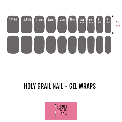 Holy Grail Nail Semi-Cured Gels Pinot Noir - Gels, Burgundy Red Gel, Hello Nails